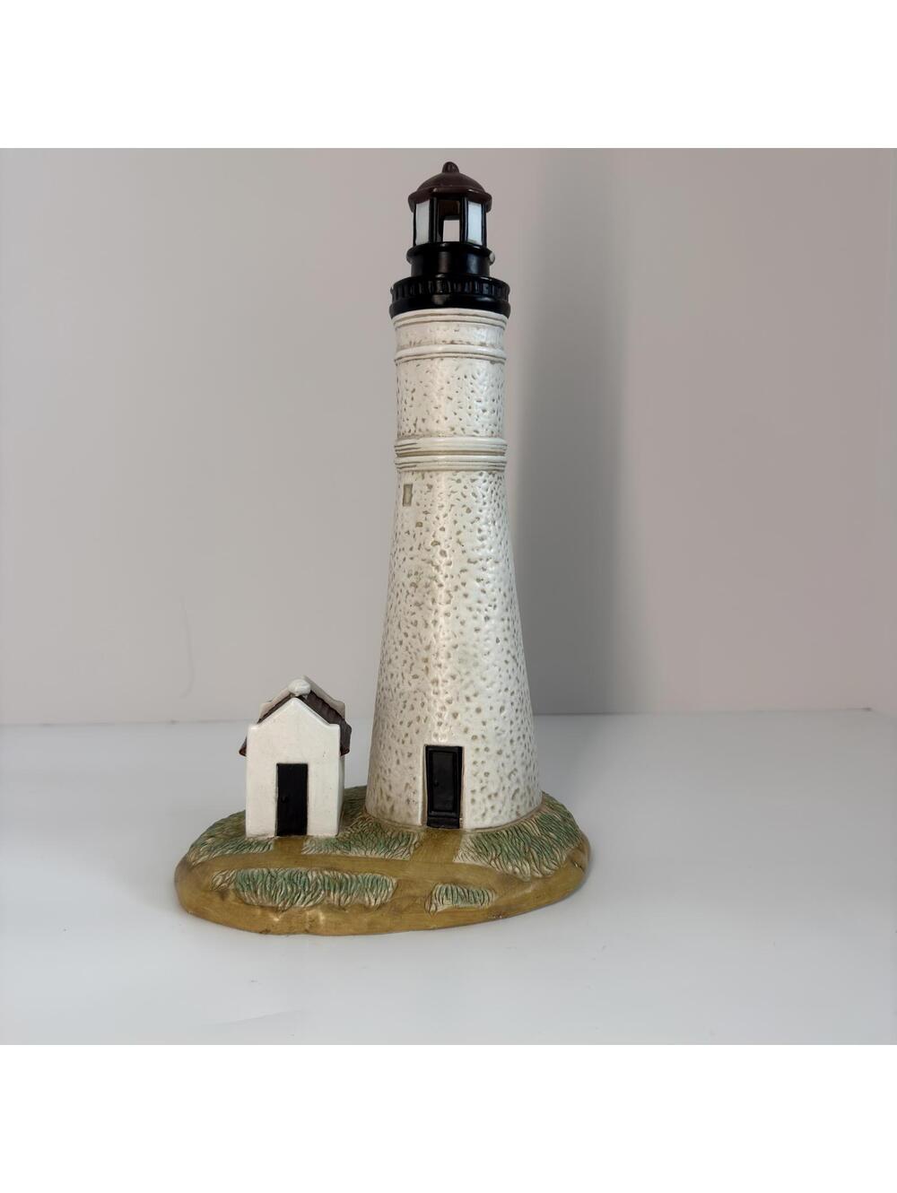 Lefton Lighthouse Key West FL 1846 Ceramic Hand Painted #10075 11"